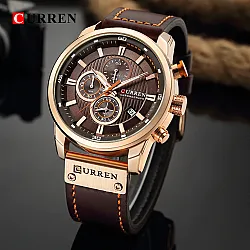 CURREN Fashion Date Quartz Men Watches, a Top Brand Luxury Male Clock with Chronograph, Sporty Men's Wrist Watch Hodinky, Relogio Masculino