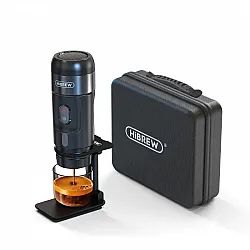 HiBREW Portable Coffee Machine for Car & Home,DC12V Expresso Coffee Maker Fit Nexpresso Dolce Pod Capsule Coffee Powder H4A