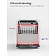 HiBREW Ice Maker Machine Automatic Home Ice Maker Self-Cleaning for Kitchen Office Bar Party 60Hz & 50Hz