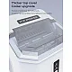 HiBREW Ice Maker Machine Automatic Home Ice Maker Self-Cleaning for Kitchen Office Bar Party 60Hz & 50Hz