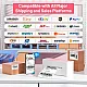 Phomemo 241 Bluetooth Thermal Label Printer Wireless Small Shipping Label Printer 4X6 Compatible with iPhone Android Mac Window