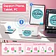 Phomemo 241 Bluetooth Thermal Label Printer Wireless Small Shipping Label Printer 4X6 Compatible with iPhone Android Mac Window