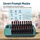 Retekess TD167A Wireless Restaurant Pager System with Buzzer and Vibration, With 20 Pagers Ideal for Food Trucks, Coffee Shops, and Hotels
