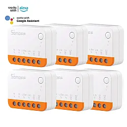 SONOFF MINIR4 Wi-Fi Smart Switch 10A MINI Extreme Smart Home Relay Module Remote Voice Control for Alice Google Assistant Alexa
