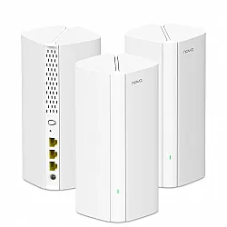 Tenda AX3000 WiFi6 Mesh System EM/MX12 is a wireless router with Wi-Fi6 Mesh technology, providing coverage up to 7000 sq.ft. It functions as a WiFi range extender with Wi-Fi 6 Mesh capabilities.