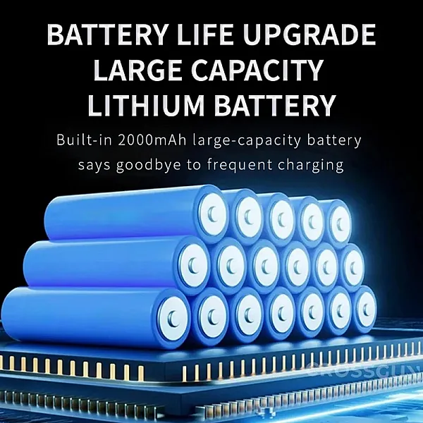 مروحة محمولة تيربو نفاثه بدفع بقوة دفع 130,000 دورة في الدقيقة بسرعة رياح  52m/s مع اضائة LED من Xiaomi X3