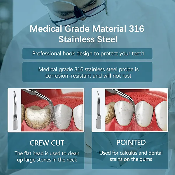 Ultrasonic Dental Calculus Remover for Dental Cleaning
