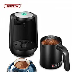 HiBREW Electric Automatic Turkish Coffee Maker, AC 220~240V, Black