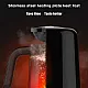 HiBREW Electric Automatic Turkish Coffee Maker, AC 220~240V, Black