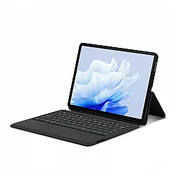 كيبورد بلوتوث مع حامي لتابلت هواوي ميت باد اير "11.5 انش HUAWEI MatePad Air موديل 2023 حروف عربي/انجليزي