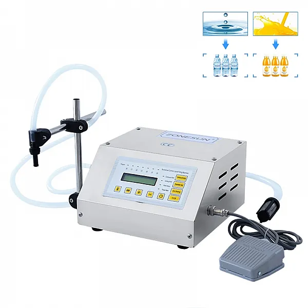 جهاز تعبئة السوائل الكهربائي, للمياه, العصيرات, العطور, وغيرها موديل ZS-GFK160
