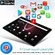 تابلت بحجم 10انش بنظام اندوريد 9.0, رامات 4 جيجابايت, بمساحة داخلية 64 جيجابايت, يدعم شريحتين من شركة BDF