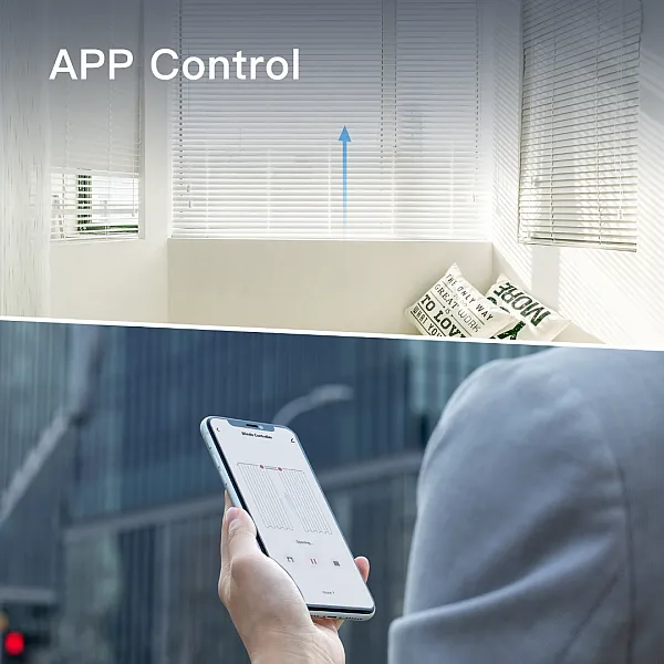 موتور ستائر ذكي كهربائي لفتح واغلاق الستائر اليدوية ذات السلاسل عبر الواي فاي فتح عن طريق ريموت تحكم أو تطبيقات الأوامر الذكية مثل اليكسا ومساعد جوجل, متوافق مع تطبيق Tuya