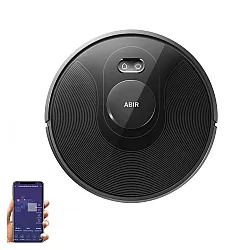 ABIR X8 Robot Vacuum Cleaner ,Laser System, Multiple Floors Maps, Zone Cleaning,Restricted Area Setting for Home Carpet Cleaning