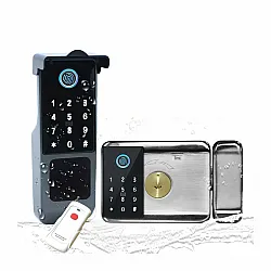 Fingerprint Lock Waterproof Tuya Wifi Remote Control Bluetooth TTLock App Card Digital Code Keyless Electronic Smart Door Lock