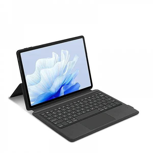 كيبورد بلوتوث مع حامي لتابلت هواوي ميت باد اير "11.5 انش HUAWEI MatePad Air موديل 2023 حروف عربي/انجليزي