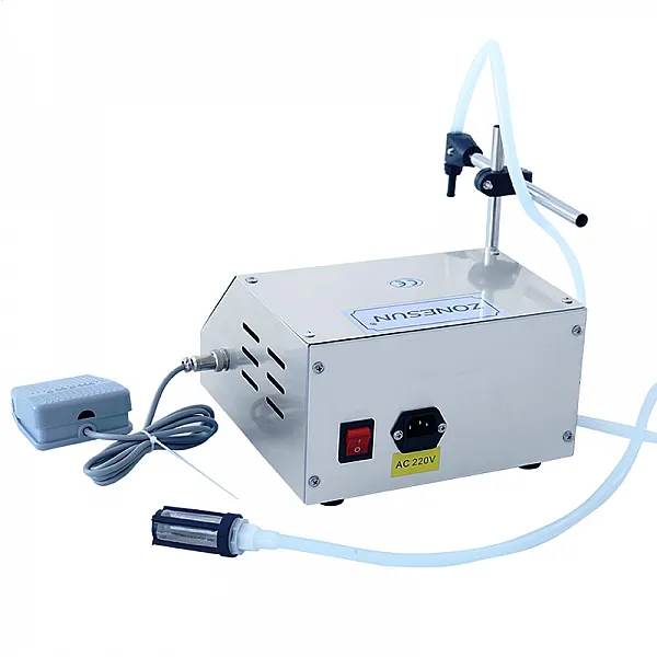 جهاز تعبئة السوائل الكهربائي, للمياه, العصيرات, العطور, وغيرها موديل ZS-GFK160