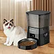 ROJECO Automatic Pet Feeder Button Version, Auto Cat Food Dispenser, Accessories Smart Control Pet Feeder for Cats, Dogs, Dry Food