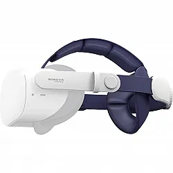 BOBOVR M1 Plus Head Strap Compatible with Quest 2 Elite Strap for Enhanced Support Lightweight with Honeycomb Anti-skid Pad