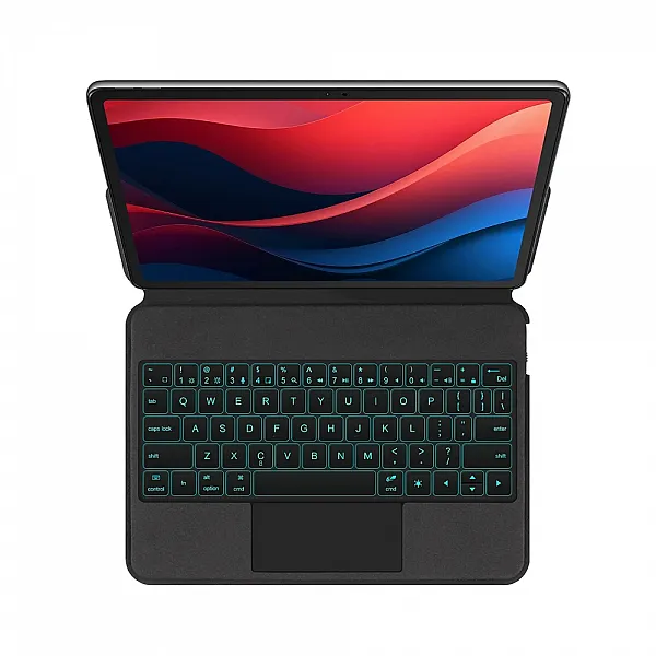 كيبورد تابلت لـ Lenovo Tab P11 Plus TB-J606F و Xiaoxin Pad Pro، و Tab M11, اتصال لاسلكي حروف عربي / انجليزي