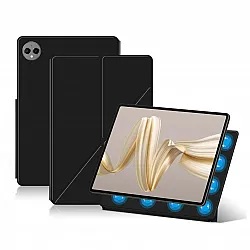 كفر مغناطيسي رفيع للغاية لجهاز تابلت HUAWEI MatePad Pro 12.2 إنش (2024) MRO-W00 / MRO-W10 مع غطاء ذكي