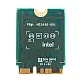 Intel Wi-Fi 7 M.2 BE200 network card supporting 802.11be and Bluetooth 5.4 with speeds up to 5.8 Gbps