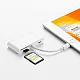 OTG USB Lightning Adapter for iPad - Supports iPad Air, Pro, Mini, and 10.2-inch Models