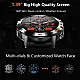 MELANDA Steel 1.39" Bluetooth Call Smartwatch Men's Sports Fitness Tracker Watches IP67 Waterproof Smartwatch for Android iOS K52