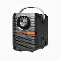 بروجكتر ذكي بنظام اندرويد محمول 300ANSI, واي فاي, بلوتوث 1080 بكسل, للسينما المنزلية موديل HONGTOP P11