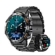 MELANDA Steel 1.39" Bluetooth Call Smartwatch Men's Sports Fitness Tracker Watches IP67 Waterproof Smartwatch for Android iOS K52