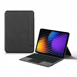 كيبورد مع حامي بإضاءة خلفية لجهاز Xiaomi Pad 7 وPad 7 Pro (11.2 بوصة) بحروف عربية وانجليزية